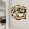 thumbnail image 3 of YouTheFan Colorado Buffaloes 17"x12.5" 3D Multi-Layered Fan Cave Sign, 3 of 5