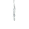 thumbnail image 4 of 1.00 CT. T.W. Round Cut Diamond Semi Tennis Necklace in 14K Gold, 4 of 8
