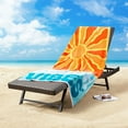 thumbnail image 1 of Member's Mark Oversized Beach Towel, 40" x 72", Lobster Red, 1 of 4