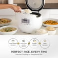 thumbnail image 7 of Cuckoo 6 cup Ceramic Pot Micom Rice Cooker & Warmer  with Steam Plate and all-new Steam Function. Multi-Functional Kitchen Staple. 12 Cups Cooked., 7 of 10