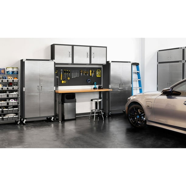 Seville Classics UltraHD® 6-Piece Steel Garage Cabinet Storage Set