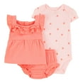 thumbnail image 1 of Carter's Baby Girls 3-Piece Outfit Set, 1 of 11