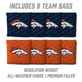 thumbnail image 4 of YouTheFan Denver Broncos 2'x4' Cornhole Board Set, 4 of 6