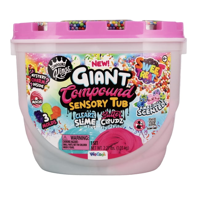 WeCool Compound Kings Giant Compound Sensory Tub Multi-Slime Kit