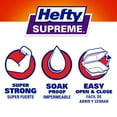 thumbnail image 6 of Hefty Supreme Large Sandwich Foam Hinged Lid Containers, 6" 300 ct., 6 of 6