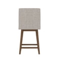 thumbnail image 15 of HH2 Home Parson Wood Adjustable Height Swivel Bar Stool, 15 of 20