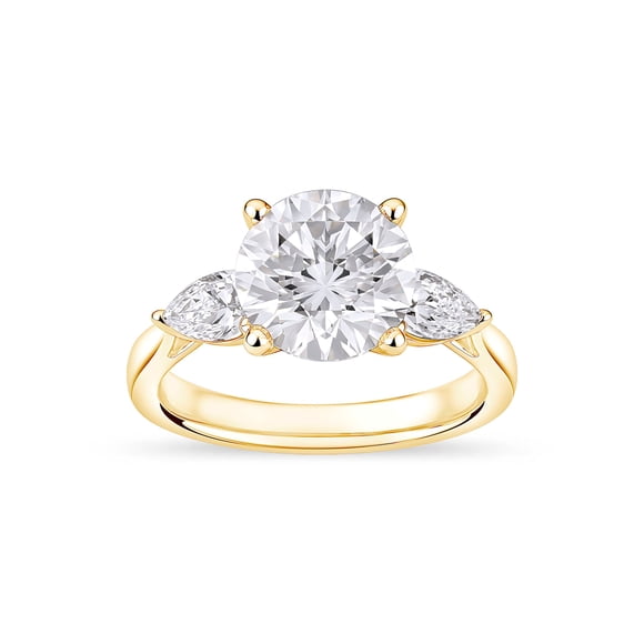 Lab Created 3.60 CT.T.W. Round Cut Diamond Ring in 14K Gold