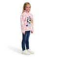 thumbnail image 3 of Character Girls Quarter Zip Sherpa Pullover, 3 of 5