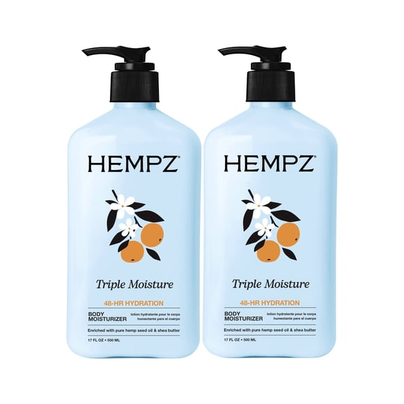 Hempz Triple Moisture Whipped Body Crème, 17 fl. oz., 2 pk.