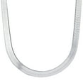 thumbnail image 1 of Italian Sterling Silver Herringbone Chain Necklace, 1 of 7