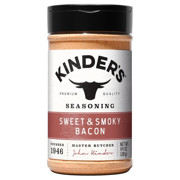 Kinder's Sweet and Smoky Bacon Seasoning, 9.9 oz.