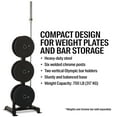 thumbnail image 2 of Inspire Fitness Weight Plate and Bar Storage Tree, 2 of 3