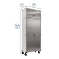 thumbnail image 5 of Seville Classics UltraHD 12-Piece Steel Garage Cabinet Storage Set with Rolling Workbench, 18 Feet Wide, 5 of 18