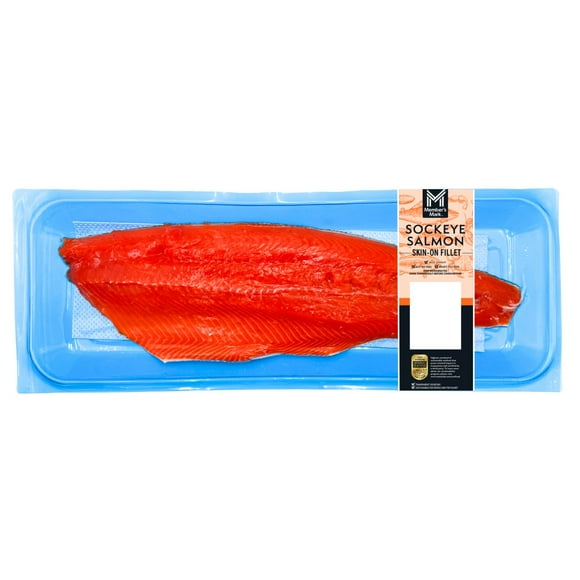 Member's Mark Wild Caught Skin-On Sockeye Salmon Fillet, priced per pound