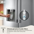 thumbnail image 8 of LG 24 cu. ft. 3-Door French Door Counter Depth Refrigerator, 8 of 9