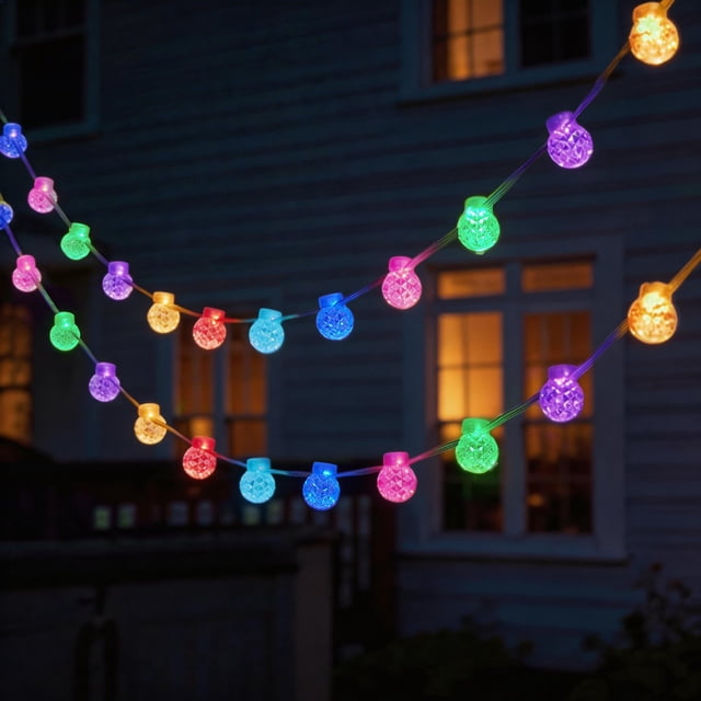 Member's Mark RGBIC Globe Lights, 100 Count