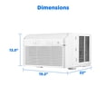 thumbnail image 12 of Midea 12,000 BTU Smart Inverter Window AC, Cools up to 550 Sq. Ft, 12 of 16