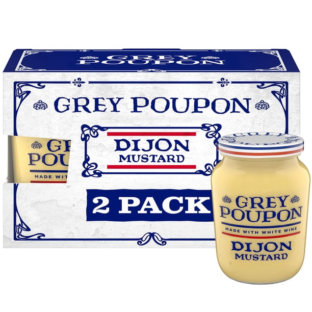 grey poupon dressing Dijon Mustard, 16 oz., 2 pk Blossom Beauty