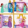 thumbnail image 3 of Disney Princess Close & Carry Foldable Castle Playset with 5 Play Areas & 20 Accessories, 3 of 5