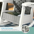 thumbnail image 4 of Suncast Rocking Chair with Under-Seat Storage, 4 of 10