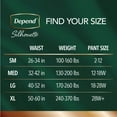 thumbnail image 3 of Depend Silhouette Incontinence Underwear for Women, Maximum Absorbency, Choose Size, 3 of 9