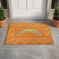 thumbnail image 2 of Logo Brands Los Angeles Chargers Coir Outdoor Mat, 2 of 3