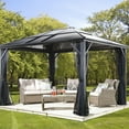 thumbnail image 1 of Sojag Meridiens Hardtop Gazebo, Choose Size, 1 of 13