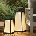 thumbnail image 1 of Member's Mark Vista Solar/USB Metal Lantern, Set of 2, 1 of 6