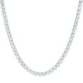 thumbnail image 1 of Lab Grown Diamond Tennis Necklace in 14K Gold, 1 of 6