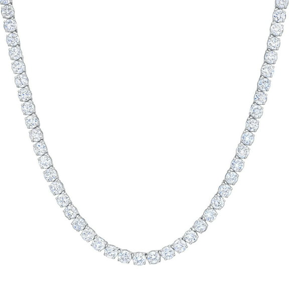 Lab Grown Diamond Tennis Necklace in 14K Gold