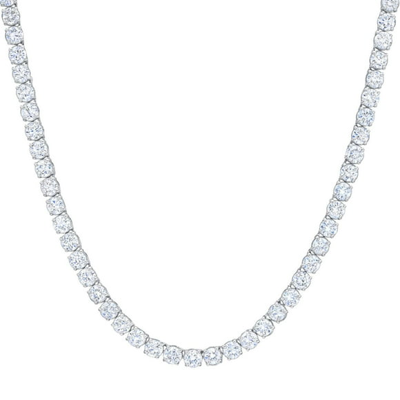 Lab Grown Diamond Tennis Necklace in 14K Gold