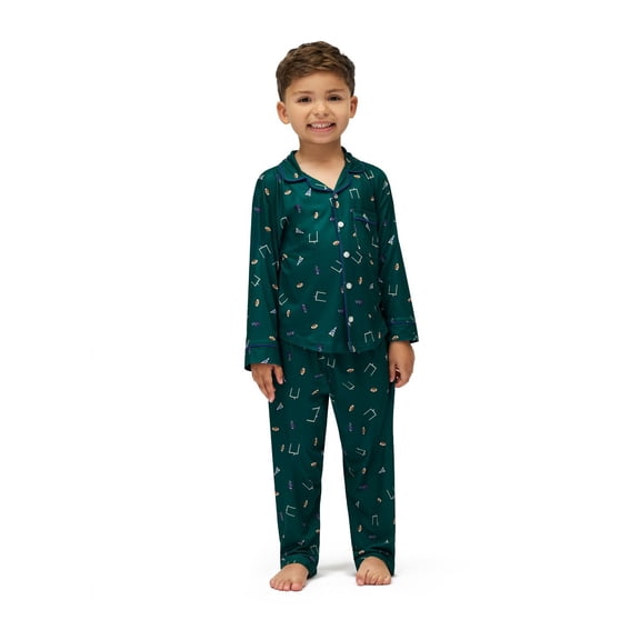 GAP Kids Boys 2-Piece Notch Collar PJ