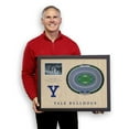 thumbnail image 4 of YouTheFan Yale Bulldogs 25-Layer Football Stadium View 3D Wall Art, 4 of 5