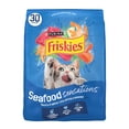 thumbnail image 1 of Purina Friskies Dry Cat Food, Seafood Sensations With Salmon, Tuna, and Shrimp Flavors, 30 lbs., 1 of 11