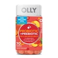 thumbnail image 1 of OLLY Adult Probiotic + Prebiotic Digestive Support Gummy, Peach, 70 ct., 1 of 11