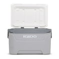 thumbnail image 2 of Igloo 60-Quart Sunset Roller Cooler, Gray and White, 2 of 8