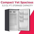 thumbnail image 11 of Frigidaire Compact Refrigerator, 3.2 Cu. Ft. Assorted Colors, 11 of 14