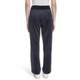 thumbnail image 3 of Halston Women's Velour Ribbed Pant, 3 of 7