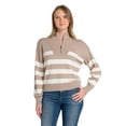 thumbnail image 1 of Draper James Adult Women's Quarter Zip Sweater, 1 of 7