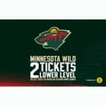 thumbnail image 1 of NHL Minnesota Wild, Two (2) Lower Level Tickets eVoucher, 1 of 1