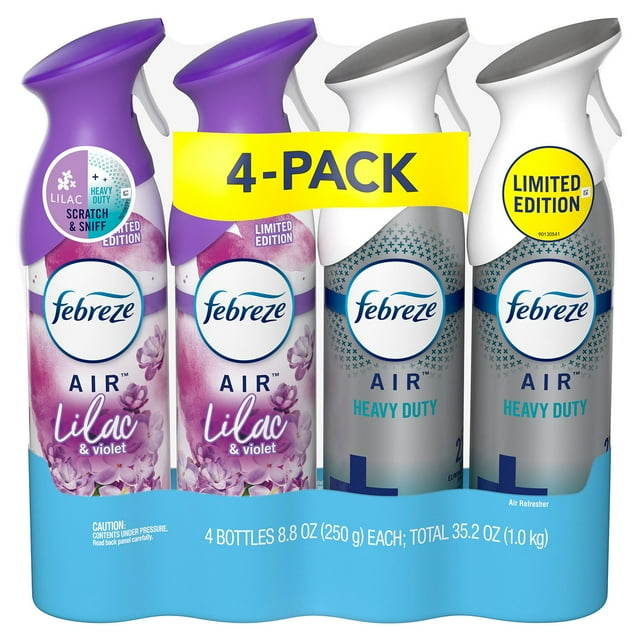 Febreze Air Effects Air Freshener Spray, 4 pk., Choose Scent