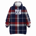 thumbnail image 1 of Pegasus Sports New York Giants Wearable Sherpa Throw, 1 of 5