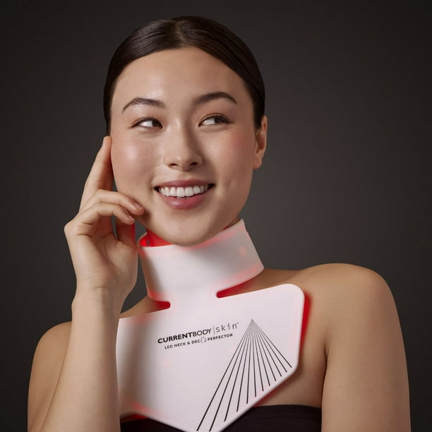 ボディ・フェイスケア CURRENTBODY LED NECK & DEC PERFECTOR LED Neck and Dec Perfector | Chest Wrinkle Treatment | CurrentBody USA