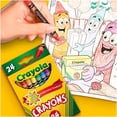 thumbnail image 9 of Crayola Classic Color Crayons, 24 Colors, Peggable Retail Pack, 9 of 9
