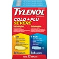 thumbnail image 1 of Tylenol Cold + Flu Severe Day & Night Caplets 48 ct. of Day, 24 ct. of Night, 1 of 11