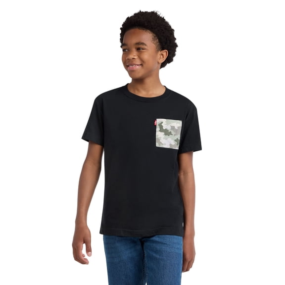 Levi's Boys Relaxed Fit Pocket Tee