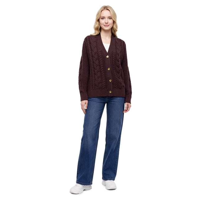 Gap Women's Cable Knit Cardigan