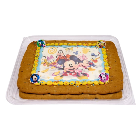 Mickey Mouse Half Sheet Cookie Cake