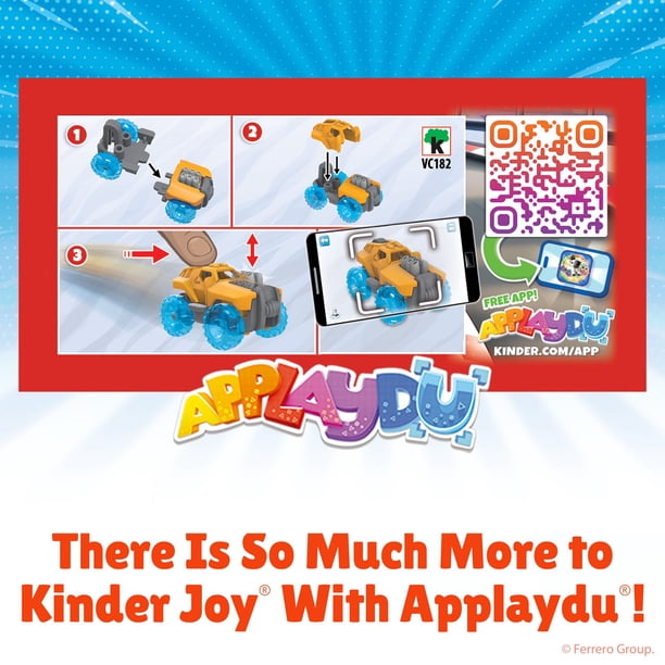 Kinder Joy Funko Pop Soccer Chocolate Surprise Egg, 0.7 oz., 20 ct