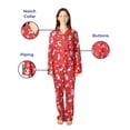 thumbnail image 5 of Character Family Sleep Women's 2-Piece Pajama Set, 5 of 7